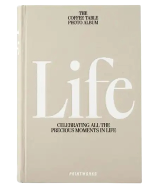 FRAME BOOK - GREAT ART, BEIGE