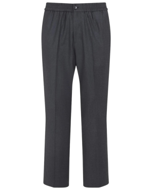 ELASTICATED WAIST TROUSERS