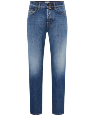 PANT 5 PKT CROPPED REGULAR MEDIUM RISE TAPERED LEG JUDE DENIM BLUE ( 12,5 OZ ) VINTAGE