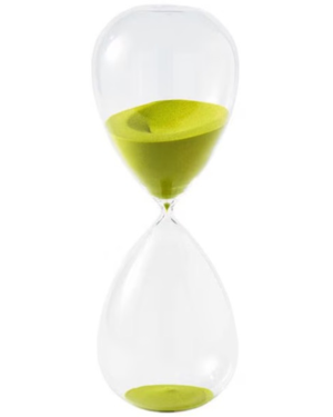 SANDGLASS L LIGHT GREEN