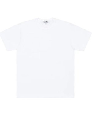 U T-SHIRT RED EMBLEM KNIT