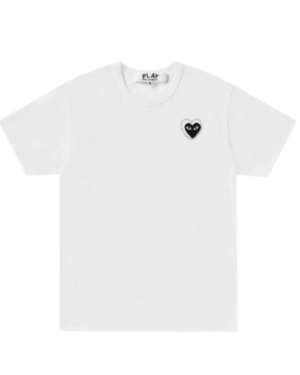 U T-SHIRT BLACK EMBLEM KNIT