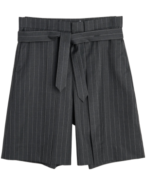 FOLDED FRONT PLEAT SHORTS