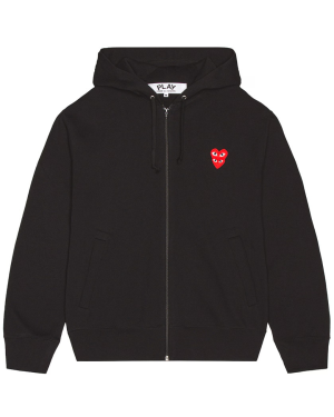 SWEATSHIRT DOUBLE RED EMBLEM KNIT