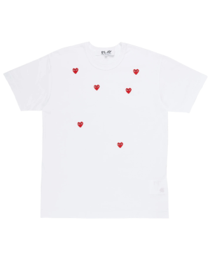 T-SHIRT LOGO PRINT KNIT