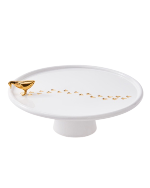 PLATE WALKING DUCK WHITE