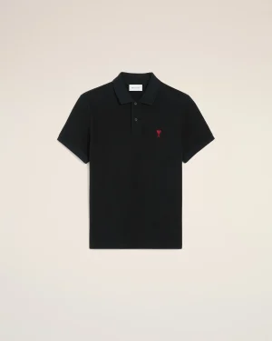 POLO WITH RED AMI DE COEUR