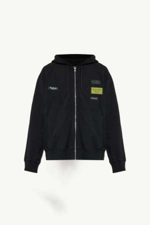 Sweatshirt with patches