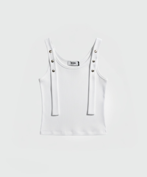 Top with metallic details