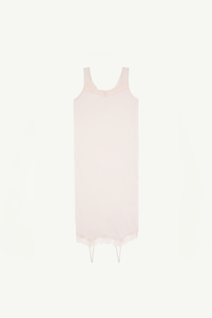 Mirrored lace slip dress
