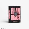 Image 192 - New Trend Black book with bold pink 'GLAMOROUS' lettering and a heart motif on the front, spine reads 'GLAMOROUS', white background; bottom left shows 'Juice Couture' and 'PRINTWORKS' logos.