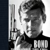 Black-and-white Bond poster showing James Bond holding a revolver, with large 'BOND' title and photographer credit at the bottom: 'Photographed by Terry O'Neill'.